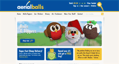 Desktop Screenshot of aerialballs.com